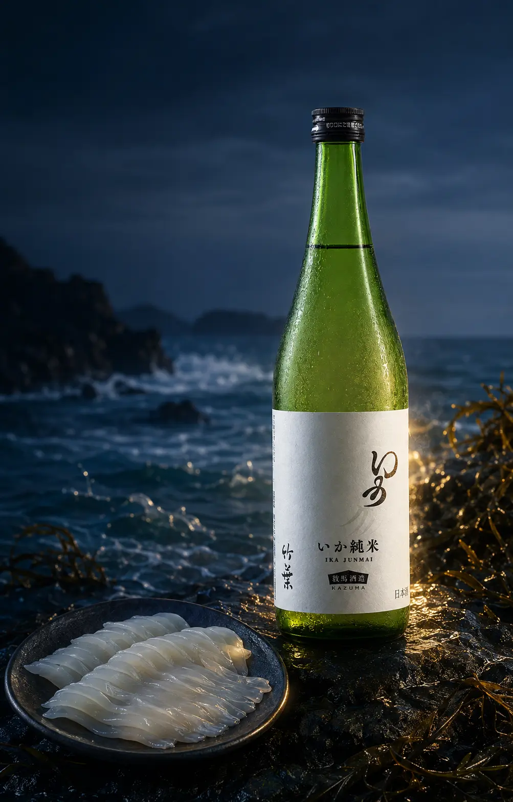 Chikuha Squid Junmai Sake